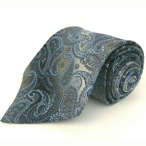 Pronto Uomo Silk Paisley necktie